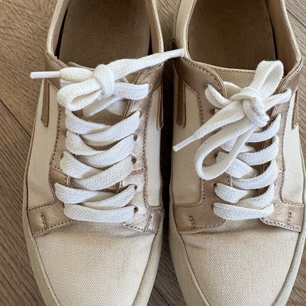 Fendi Cream Casual Sneakers